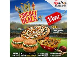 Salto Fast Foods Cricket Deal 2 For Rs.1499/-image-1506